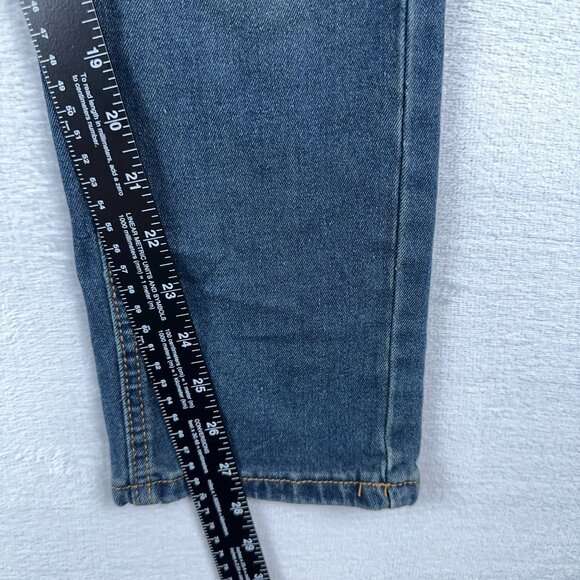 Smith & Mills Slim Straight Jeans Denim Tailored Fit Womens Blue Size 29 - Picture 8 of 10